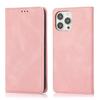 Магнитный кожаный чехол-книжка для iPhone 17 Pro Max в цвете «Чистый черный»