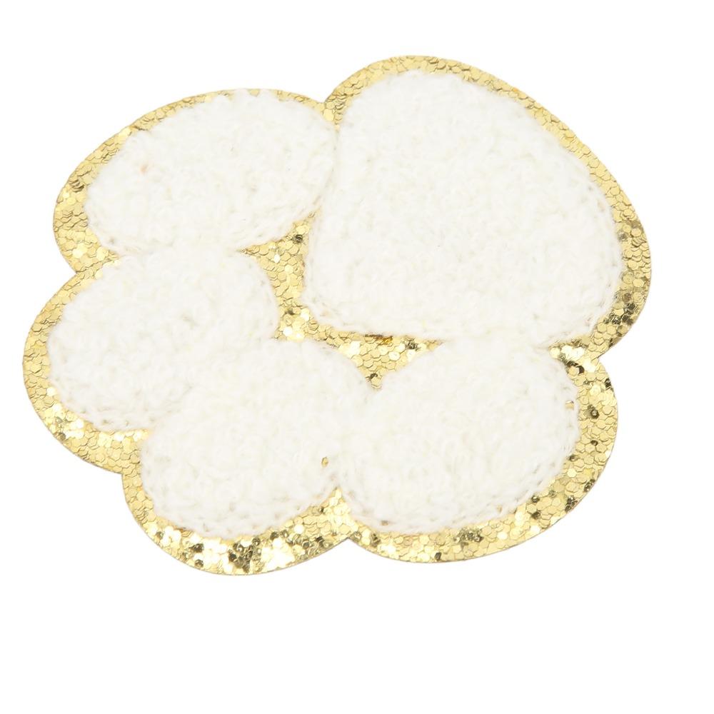 8pcs Appliques Cat Paw Patches Paw Print Embroidered Patches Stick On Iron On Patches For Clothing
