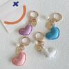 Love Pendant Love Keychain PU Leather Bag Pendant Cute PU Leather Hanger  Car Accessory