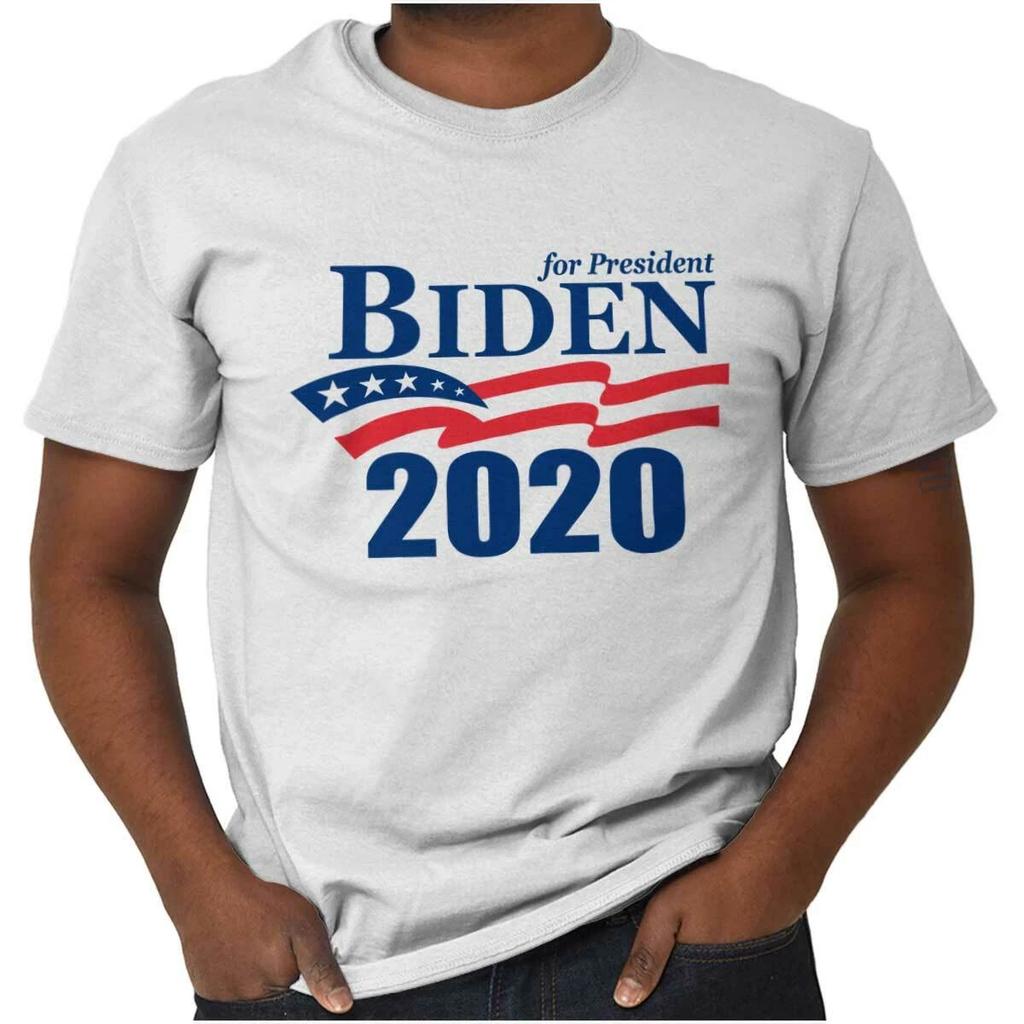 American Flag Presidential Campaign Biden Womens or Mens Crewneck T Shirt Tee