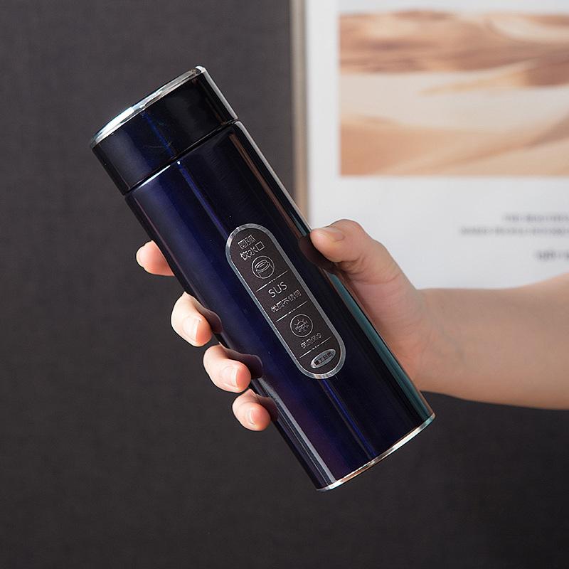 Вакуумная чашка из нержавеющей стали 316, мужская и женская портативная чашка для чая, чашка для чая с разделением воды