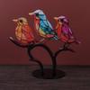 Современный стиль Акриловый настольный декор Фигурка птицы Настольное украшение птицы Красочные птицы Орнамент