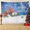 Home Decor Christmas Theme Printed Tapestry Wall Hanging Room Living Room Decor Background Fabric Tapeçaria De Natal