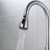 Plastic Water Tap Attachment 3 in 1 Spring Faucet Easy To Install Pull Out Faucet  Replacement Part