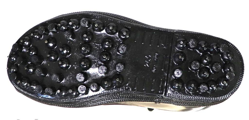 Basic Standard Long Black Boots with Iron Waterproof and a Comfortable Dry Lining Steep Mountain and Wild Vegetable Size Cm Men's Pins, Spikes, Soles,