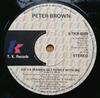 7-дюймовая пластинка PETER BROWN Do Ya Wanna Get Funky With Me с STKR6009 T.K. Записи 1978 Великобритания Танцевальная Электроника Б/у