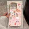 Милый Кот Клубника Личи Текстура Чехол для Телефона Для iPhone 17 Pro Max 16 15 14 13 12 11 Pro 14 15 Plus 17 Air Силиконовый Мягкий Чехол