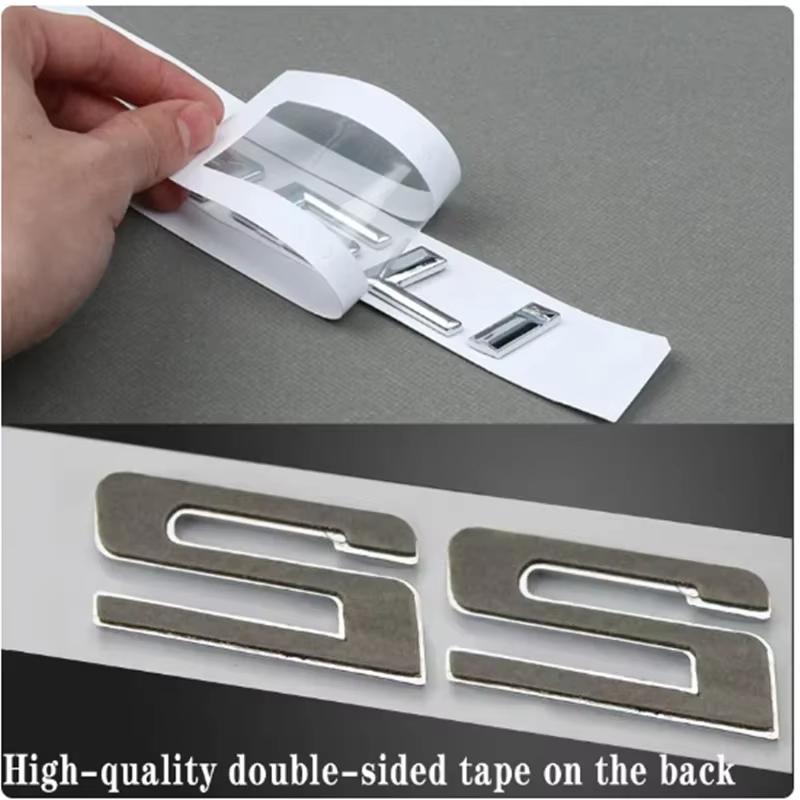 Car 3D ABS Trunk Letters Logo Badge Emblem Styling Decals Sticker For BMW 6 Series 630i 640i 650i 630d 640d 650d E63 E64 F06