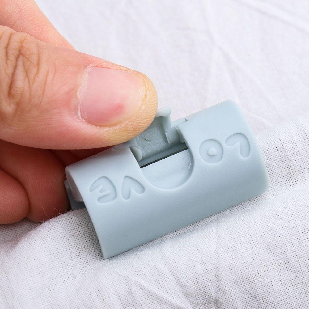 6pcs Clamp Household Fasteners Quilt Clothes Pegs Bed Cover Grippers Bed Sheet Clips Sheet Buckle