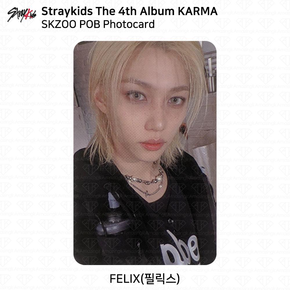 Stray Kids 4-й альбом Karma версия SKZOO. POB Фотокарточка KPOP K-POP SKZ