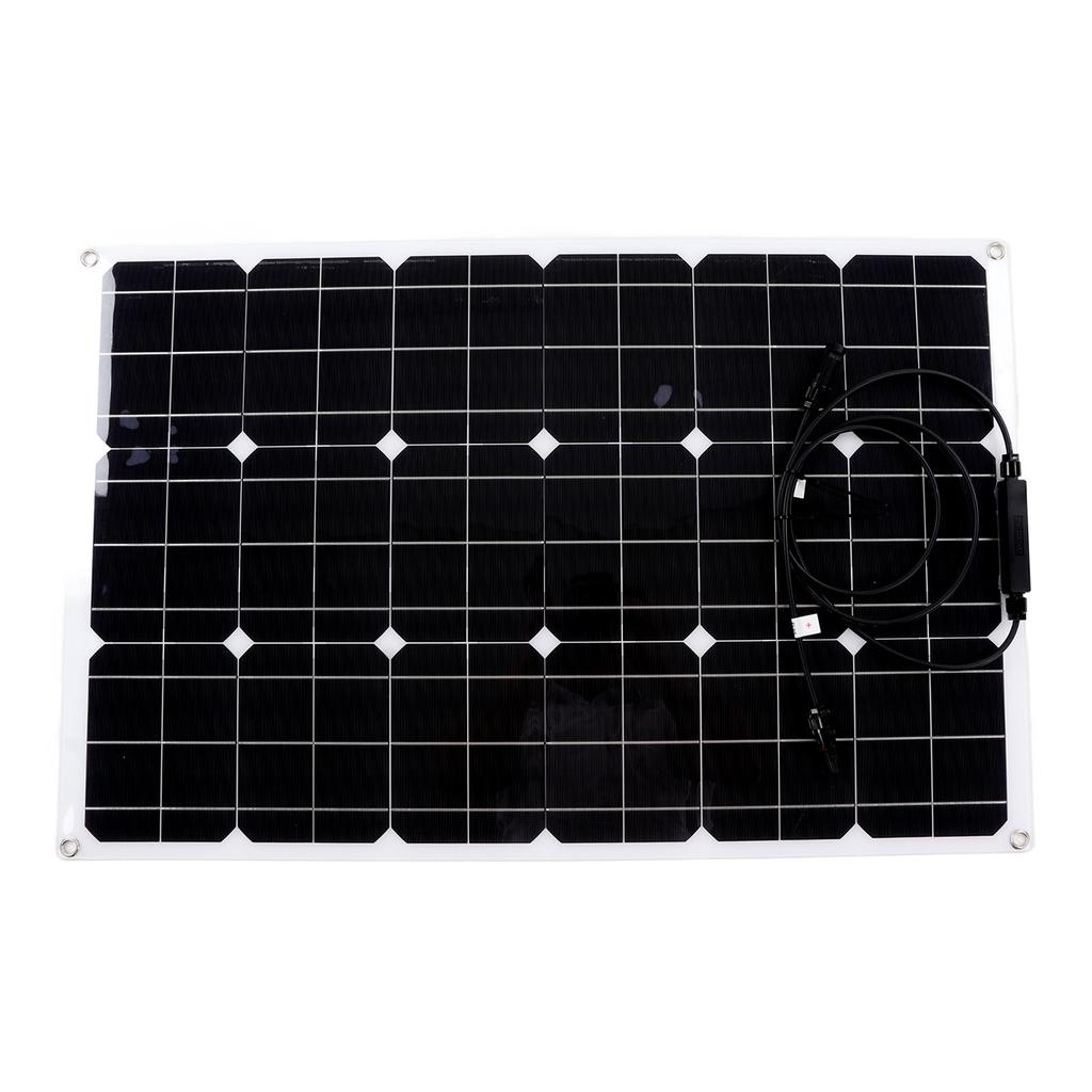 Flexible Solar Panel High Efficiency Monocrystalline Lightweight Solar Charger Panel for Outdoor RV