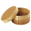 Yamaco Natural Wappa Rice Container (Regular), 5 Sun (Diameter 15cm X Height 8cm), 04144