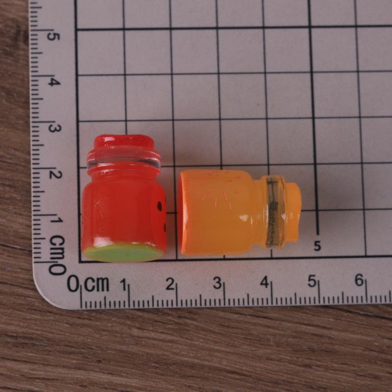 DIY Jelly Fruit Simulation Toy - Watermelon Juice Pendant for Dollhouse & Phone Chain