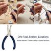 Stainless Steel Jewelry Making Pliers Round Nose Beads Grabbing Pliers  Jewelry Making