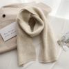 Women's Soft Wool Knitted Korean Style Scarf - Autumn/Winter Collection
