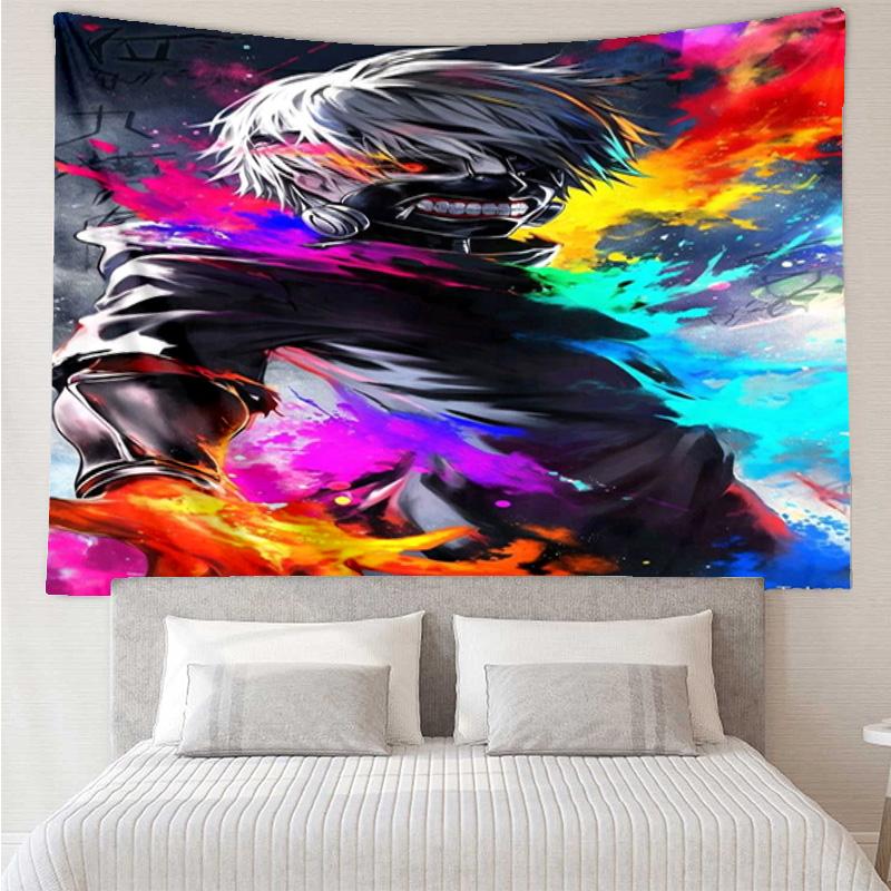 Tokyo anime Artwork Tapestry Hanging for Bedroom,Livingroom, Playroom,Decor Art Room Wall Tapestry Holiday and Birthday Gifts
