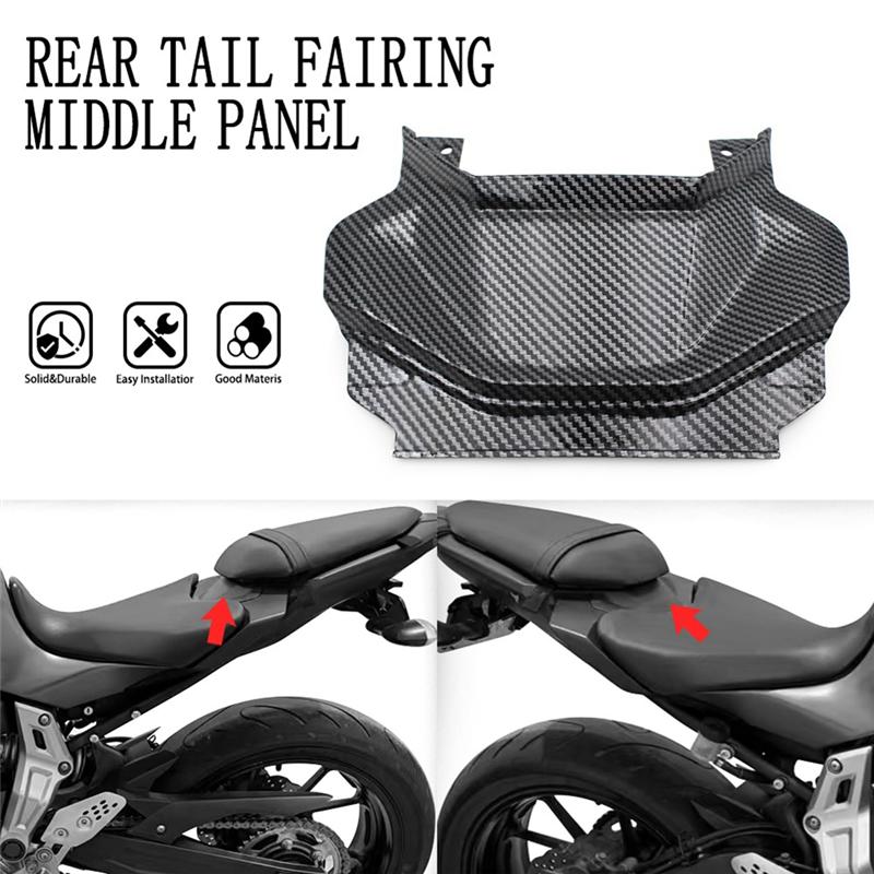 Motorcycle Rear Center Tail Seat Fairing Tail Fairing Middle Panel For MT-07 FZ-07 2014-2017