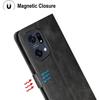 Coque de Protection - E.F.CONNECTION - pour OPPO Find X5 Pro - effet cuir - 2 verres trempés