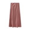 Kaslead New Arrival Women's Clothing Fashion Style Fashion Casual Silk Satin Texture Midi Dress 5427453