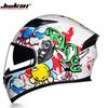 Double Lens Motorcycle Helmet Men's Off-Road Running Helmet Electric Vehicle Women's Winter Full Cap Full Helmet