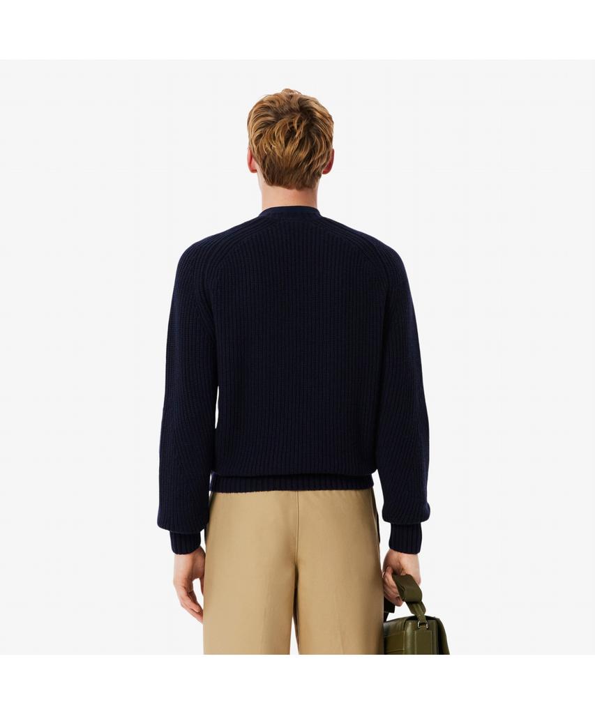 LACOSTE Men'S Rib Knit Crew Neck Sweater Ah3142-55N 166