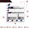 Автомобильная наклейка Для BMW 1 шт. Автомобильная наклейка M Performance Power Motorstport Для bmw M Наклейка X1 X3 X4 X5 X6 X7 e46 e90 f20 e60 e39 f10