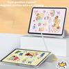Умный чехол с милым рисунком собаки-пудинга для iPad с тройной фиксацией для iPad Air4 Air5 2022 10th 10,9 Air1/2 2018/17 6th 5th 9,7 с подставкой для карандашей