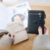 Корейский модный женский короткий кошелек из искусственной кожи, многофункциональный кошелек для монет, держатель для карт