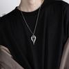 Glow In The Dark Wolf Pendant Necklace Hiphop Glowing Necklace Gift Animal Sweater Chain  Men Boy