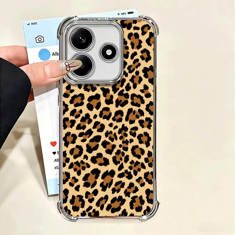 Классический ретро чехол для телефона с леопардовым принтом для Xiaomi Poco X7 X8 Pro Max X6 X5 X3 F8 Ultra F7 M8 M7 M5S Redmi 15C 15A 15 14C 13