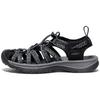 KEEN Whisper Sandals for Women, Blacksteel Grey, Size 25.5 cm