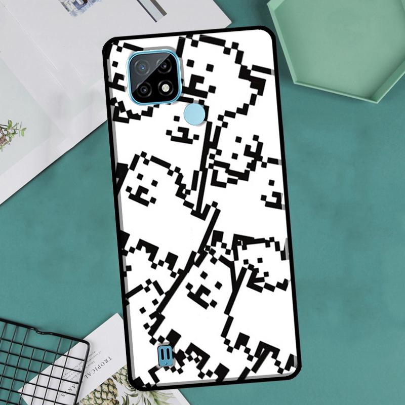 Чехол Undetale 'Надоедливая собака' для OnePlus Nord 2 9 10 Pro 9R 10R 8T Чехол для Realme GT Master Neo 2 3 8i 9i 8 Pro