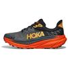 HOKA Challenger ATR 7 Castlerock Flame Men Sneakers Black 1134497-CFLM