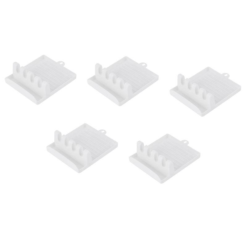 1PC Multi-Functional Kitchen Utensil Holder Pot Lid Rack Spoon Shelf Chopsticks Holder Countertop Spatula Organizer Soup Spoon