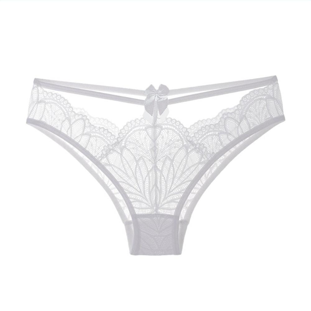 Panties Women's Lace Mid-waist Hip Lift Hollow Sexy and Breathable Mesh Seamless Women's Briefs 5003