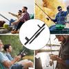 Fishing Rod Protector Shoulder Strap Adjustable Foldable Portable Anti-Collision Fishing Pole Tip Protective Sleeve Cover Case Fishing Accessories
