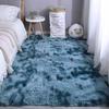 Modern Grey Fluffy Anti Slip Rug For Living Room Sofa And Bedroom Decor Washable Large Floor Covering Mat