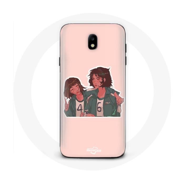 Case for Samsung Galaxy J5 2017 Squid Game Ji Yeong And Kang Sae Byeok