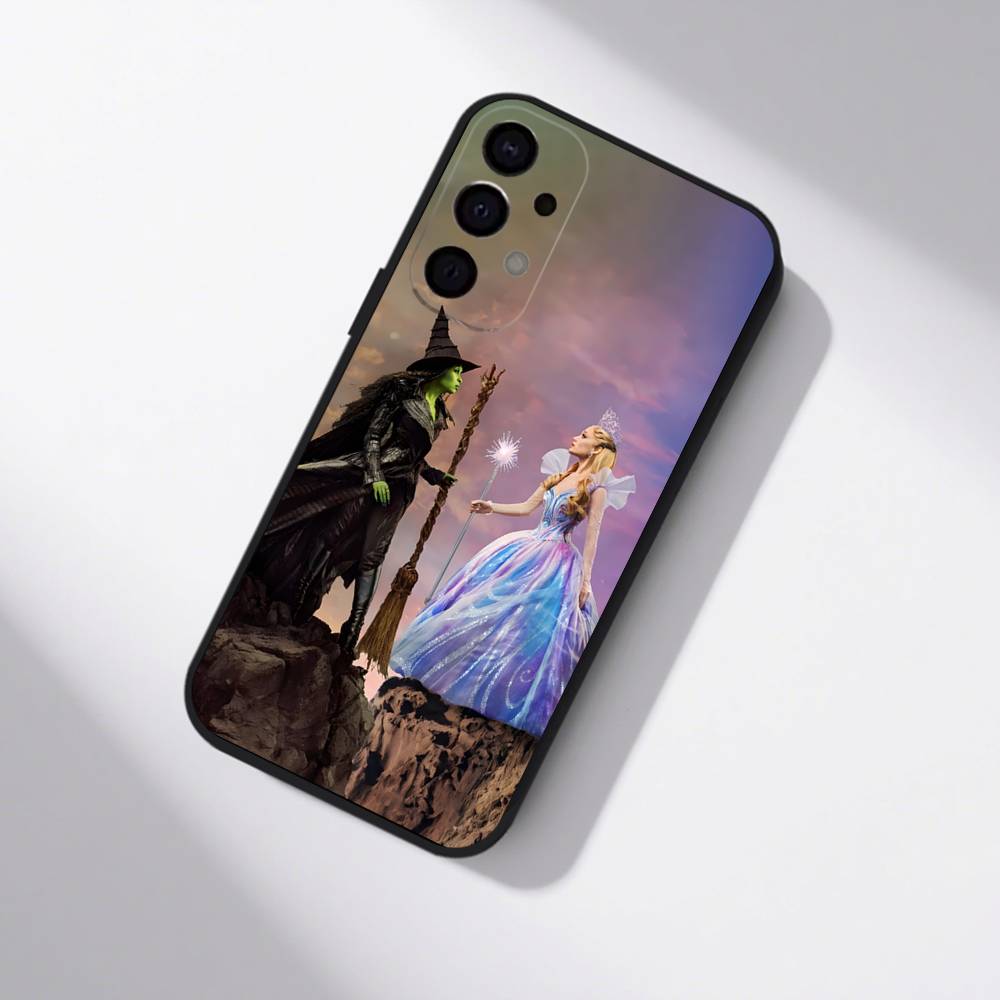 W-Wicked Музыкальный Зеленый Розовый Чехол Для Телефона Для Samsung S25,S24,S21,S22,S23,S30,Ultra,S20,Plus,Fe,Lite,5G Черный Чехол
