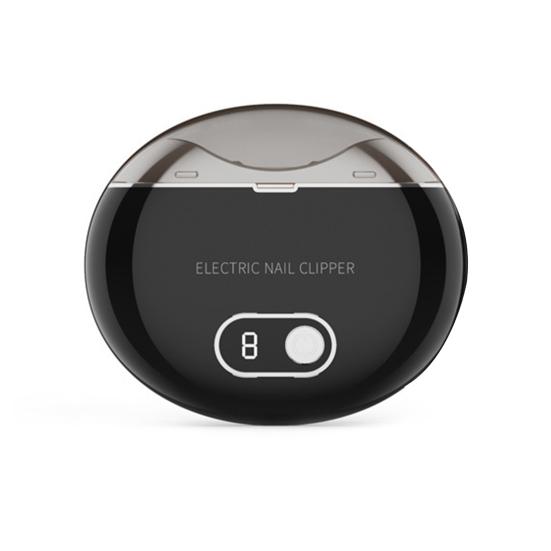 Автоматическая электрическая машинка для стрижки ногтей с цифровым ЖК-дисплеем, 3-скоростной регулируемый триммер для ногтей со светодиодной подсветкой, аккумуляторная электрическая машинка для стрижки ногтей