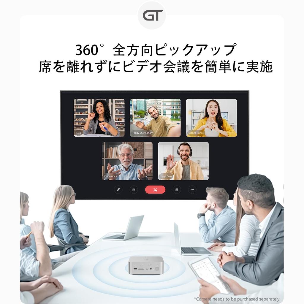 Beelink GTi12 Mini Intel Core i9 12900H до 32 ГБ DDR5 1 ТБ SSD Mini 4K Speaker PC, (14C/20T 5.0ГГц), M.2 PCIe4.0 Компьютер, HDMI/DP/Dual LAN/WiFi