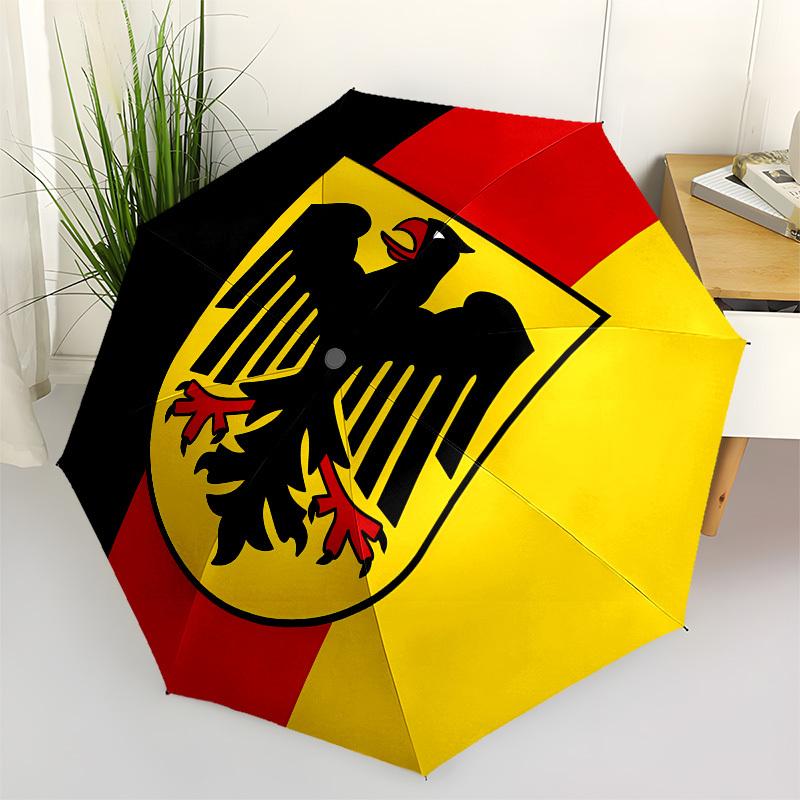 Eagle Shield Automatic Opening and Closing, 8 rib Structure Portable Umbrella, Suitable for Men and Women in All Seasons Perfect Gift for H