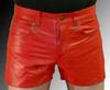 Leather Classic Sports Style Black Shorts New Handmade Gym Wear Soft Lambskin Genuine