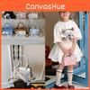 Spliced Minimally Design Children Casual Single Shoulder Square Bag Pendant With