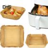 Oil Proof 30/50Pcs Fryer Liner Paper Convenient Round Smooth Edges Effective Fryers Steamer Liner