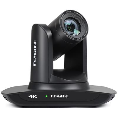 FoMaKo 4K PTZ-камера HDMI AI Auto Tracking PTZ-камера 4K 20-кратный оптический зум Совместимость с LAN: Церкви Веб-конференции Образование Концерты Прямая трансляция