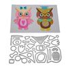 Owl Frames Metal Cutting Dies Animal Craft Scrapbooking Silvery Embossing Die Cut Stencil DIY Photo Album Card Making