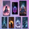 Мифология Индии Лорд Шива Чехол Для Samsung S23,S25,S20,S10,S9,S21,S24,S22,Ultra,FE,Plus,Lite,Мягкий Силикон Черный