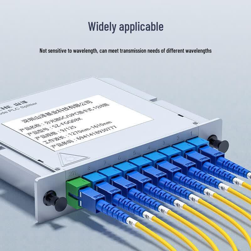 SAMZHE 1x2 Single Mode SC/UPC Fiber Optic Splitter