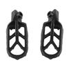 Motorcycle Foot Pedal Stainless Steel 120mm Black Rider Foot Peg Rest Pedal for TW200 PW50 PW80 Pit Dirt Bikes